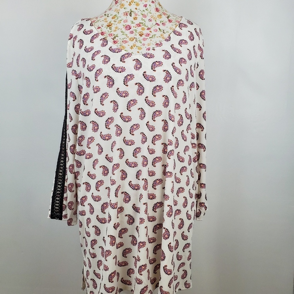 New Direction women's long sleeve tunic XL shirt